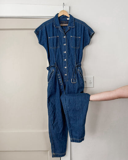 Vintage Denim Coveralls