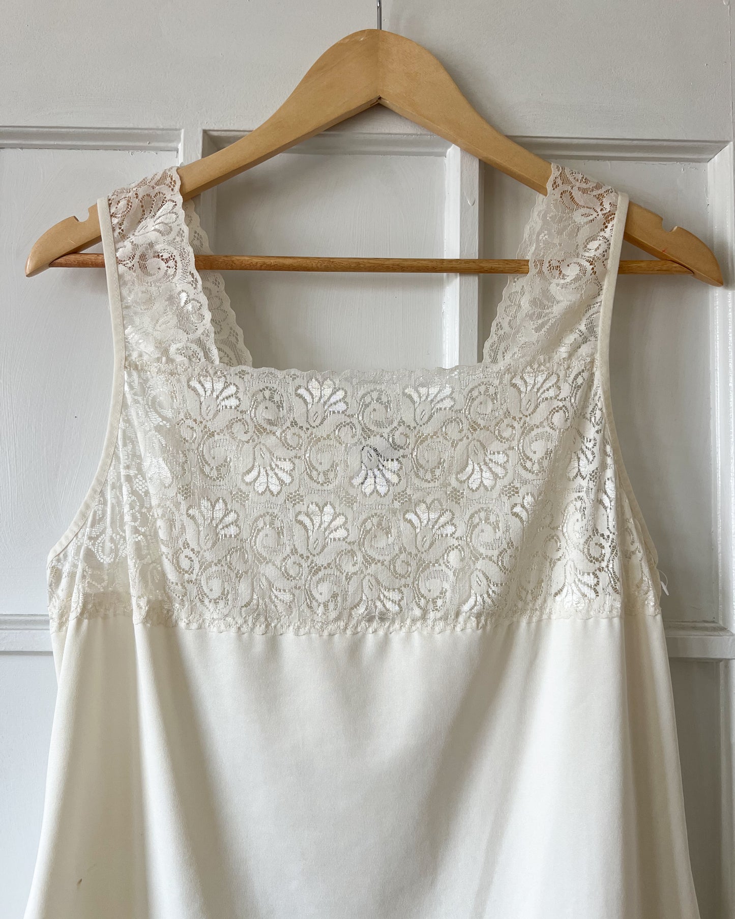 White Lace Tank Top