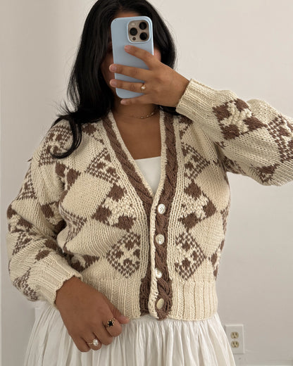 Vintage Knitted Cardigan