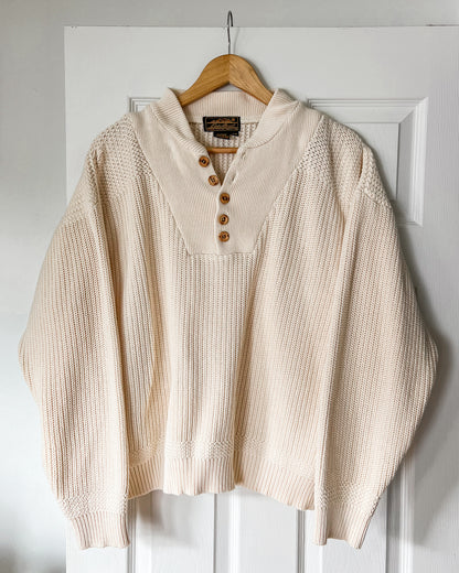 Eddie Bauer Henley Knitted Sweater