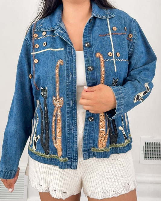 Vintage Cat Jacket