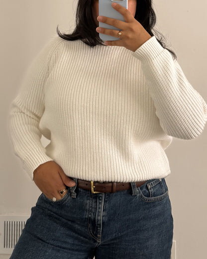Lands’ End Cotton Knitted Sweater