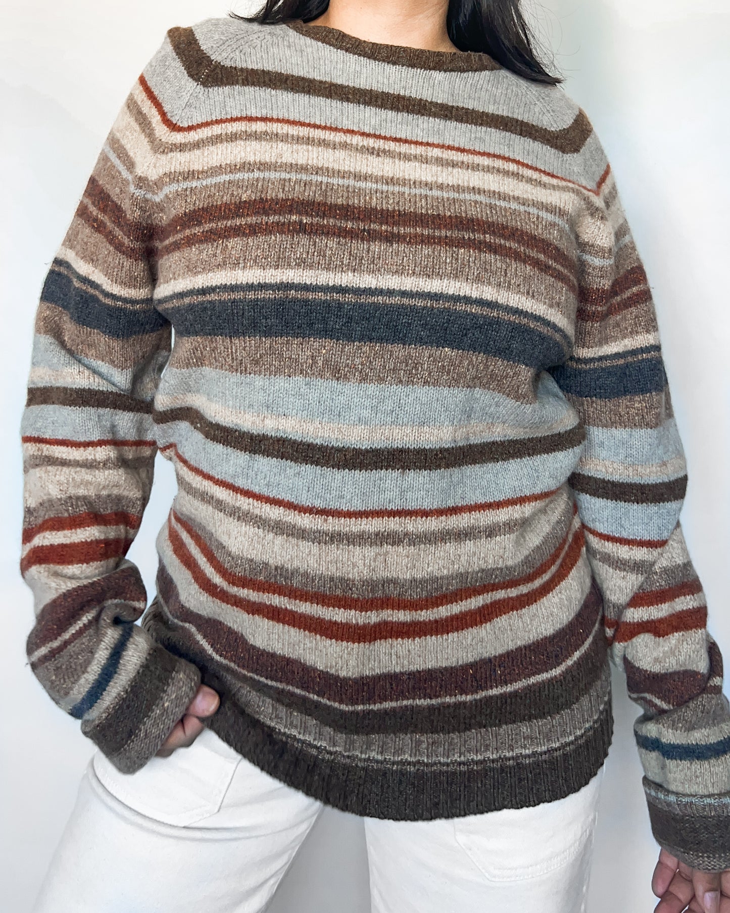 Wool Striped Sweater