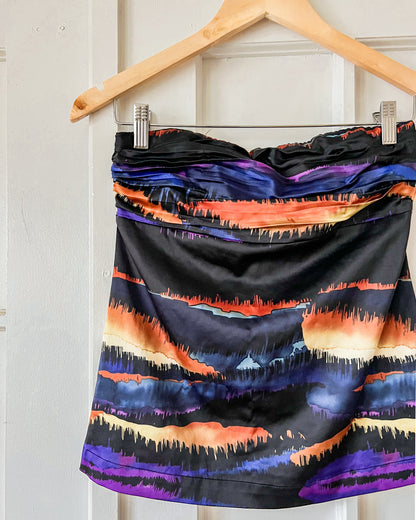 Abstract Printed Tube Top