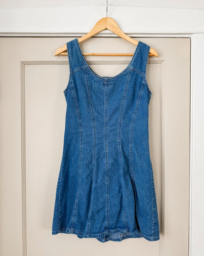 Vintage Denim Mini Dress