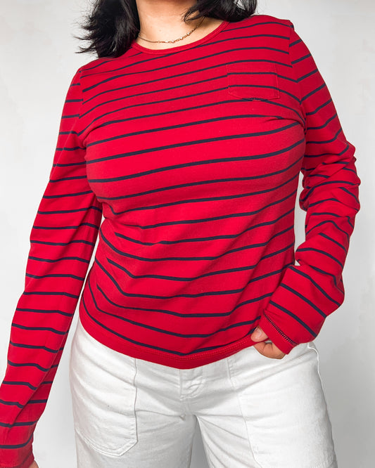 RL Polo Jeans Striped Long Sleeve Shirt