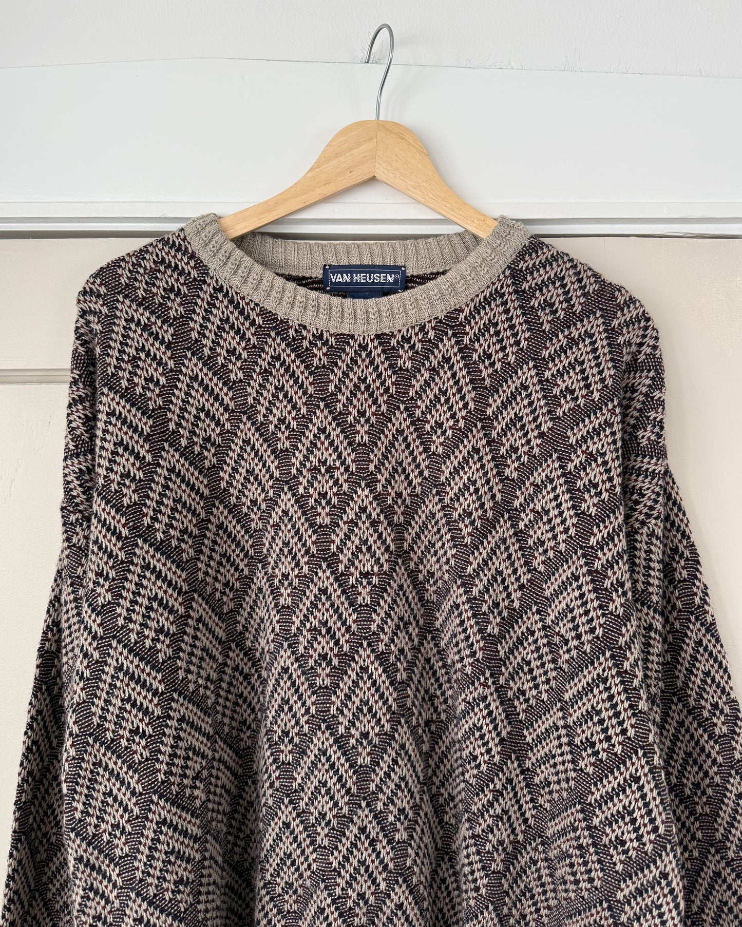 Van Heusen Diamond Knitted Sweater