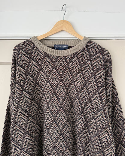 Van Heusen Diamond Knitted Sweater