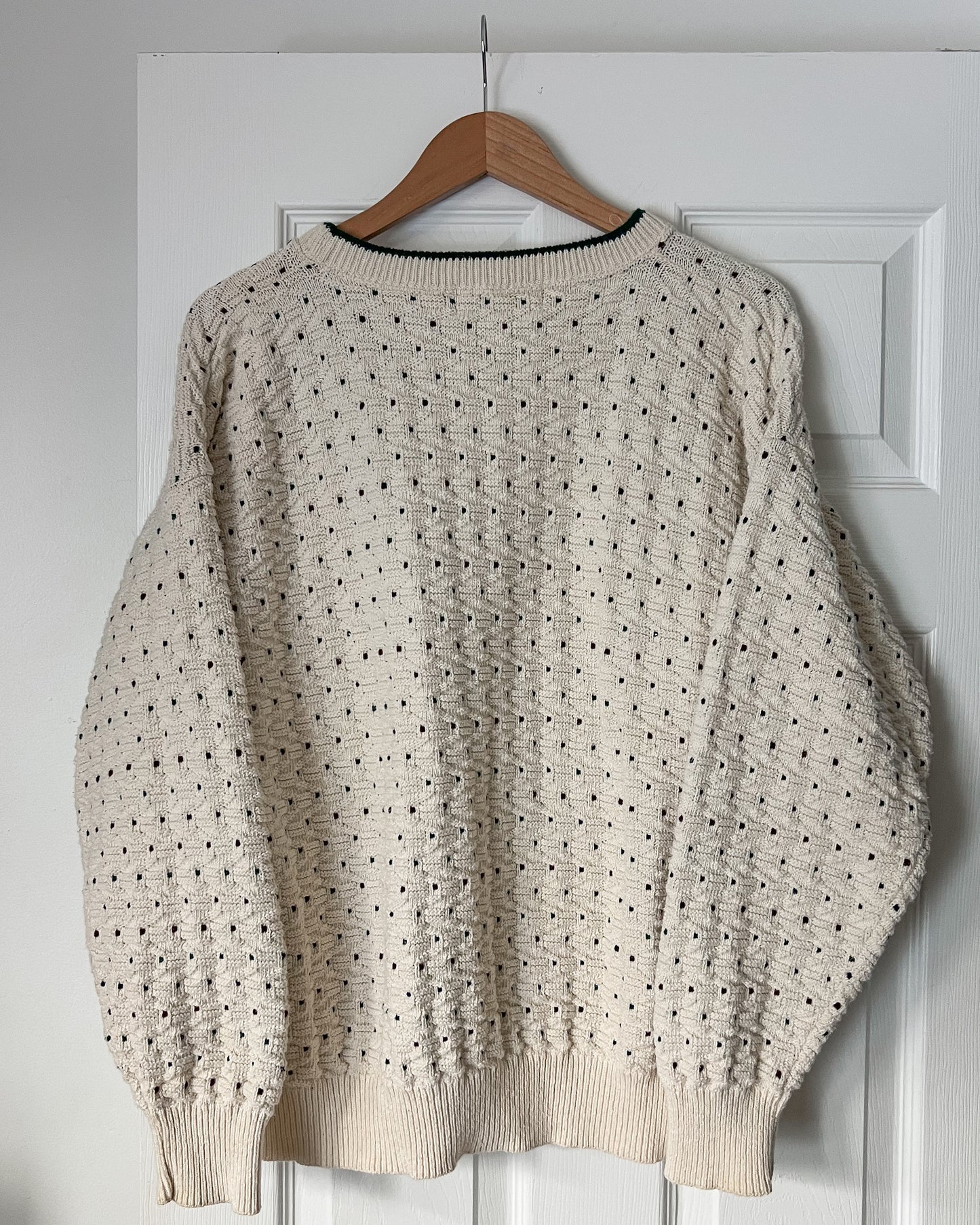 Dotted Knitted Sweater