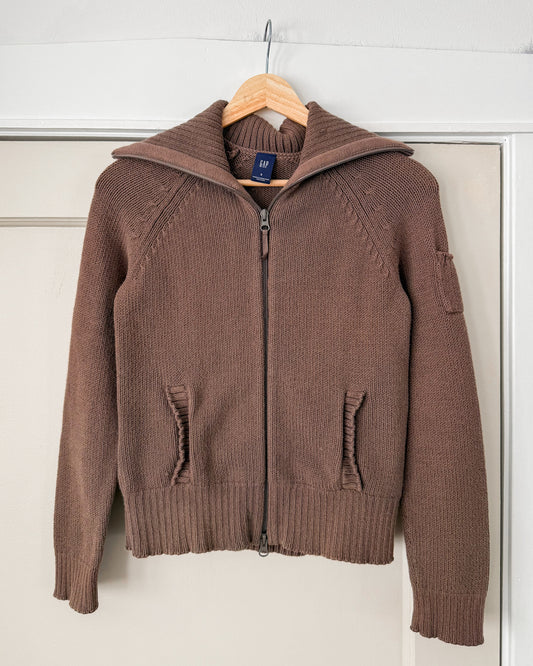 Gap Zip Up Sweater