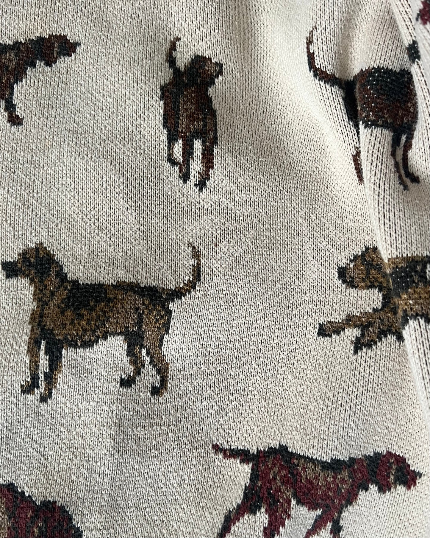 Orvis Dog Printed Knitted Sweater