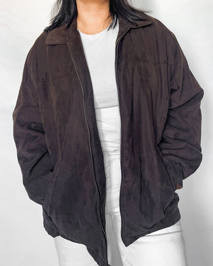 Brown Suede Jacket