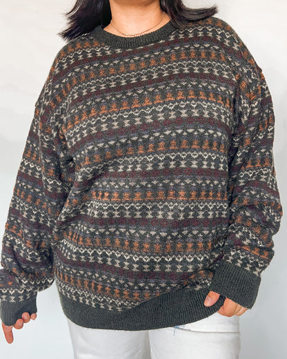 Towncraft Multi Patterned Knitted Sweater