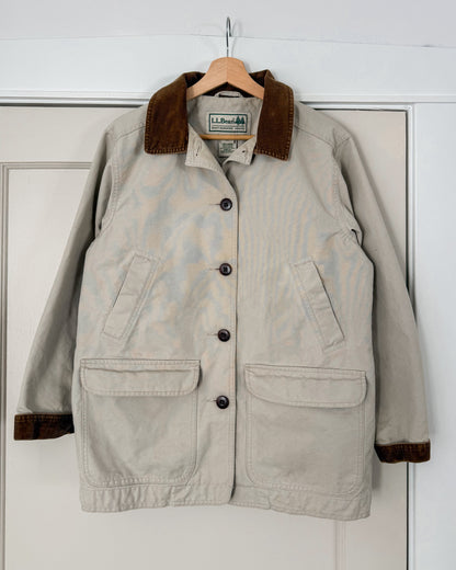 L.L. Bean Chore Coat Fish & Deer Lined
