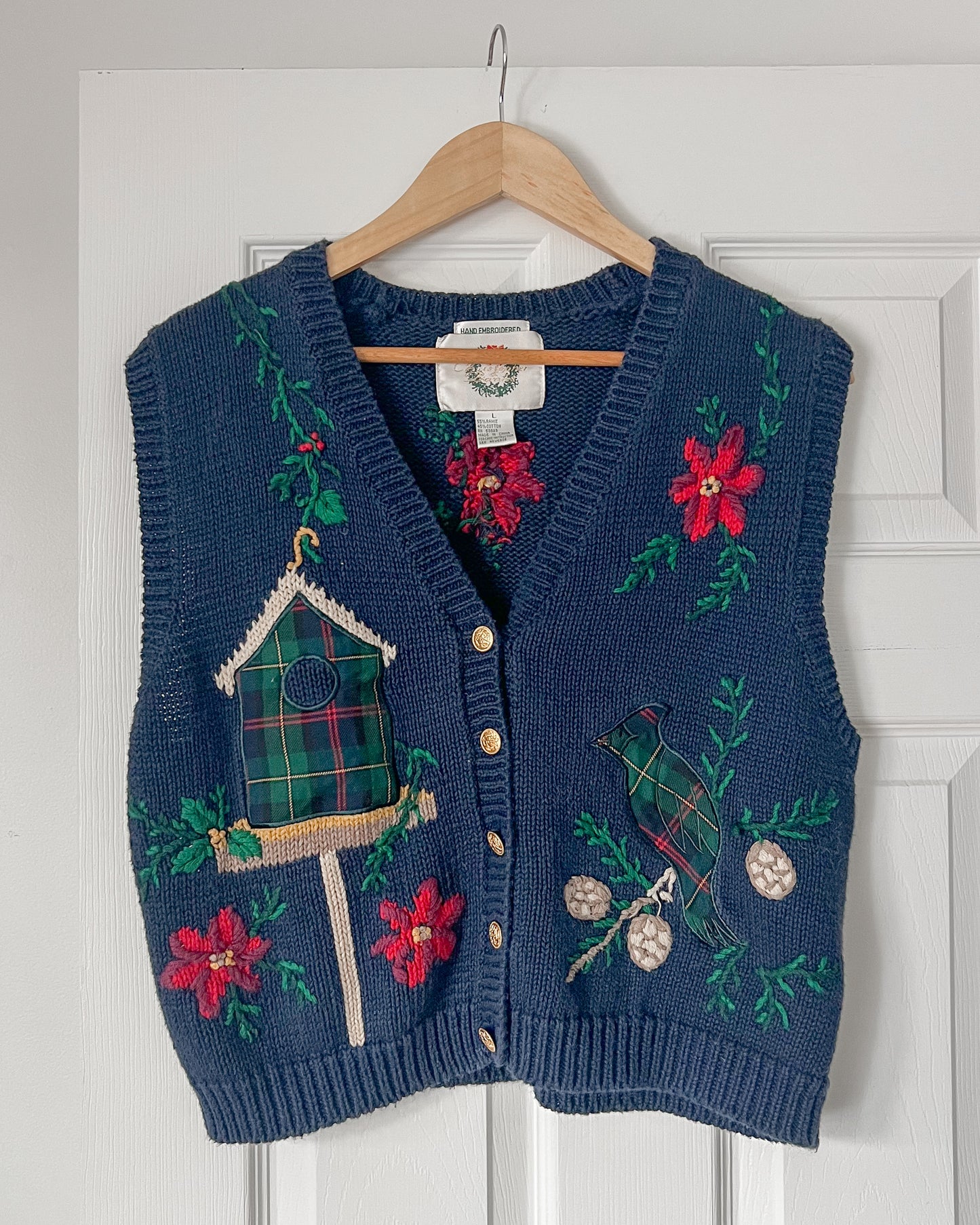 Knitted Holiday Vest