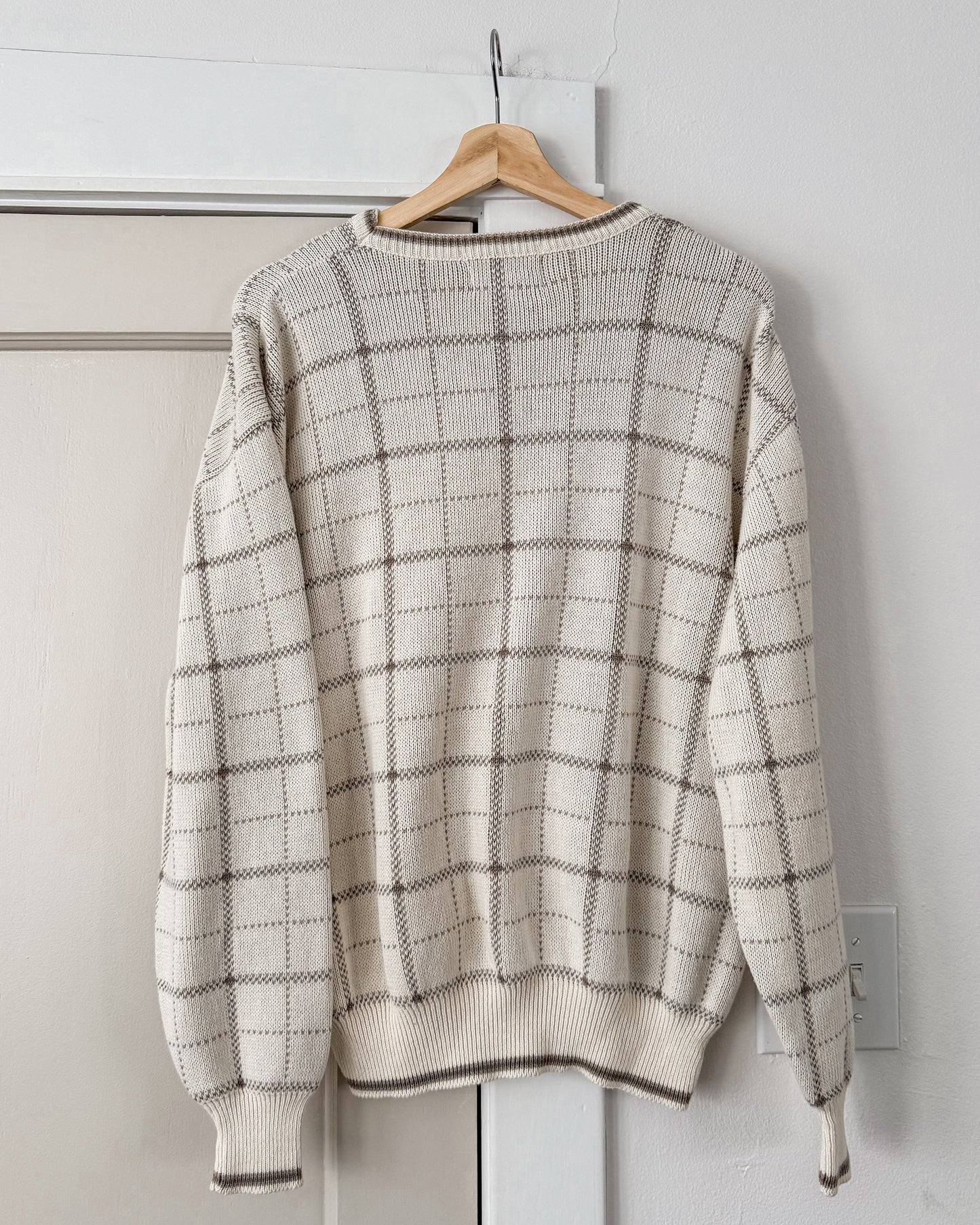 Golf Embroidered Knitted Sweater