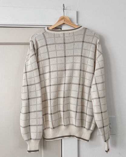 Golf Embroidered Knitted Sweater
