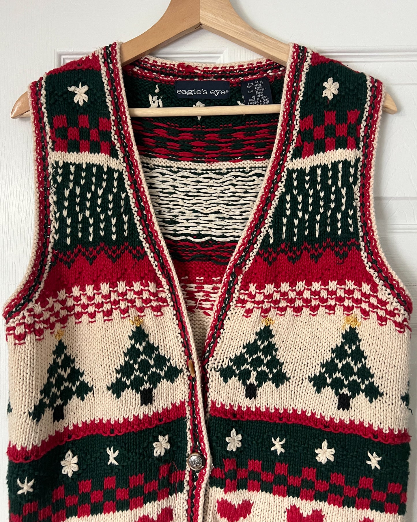 Knitted Tree Vest