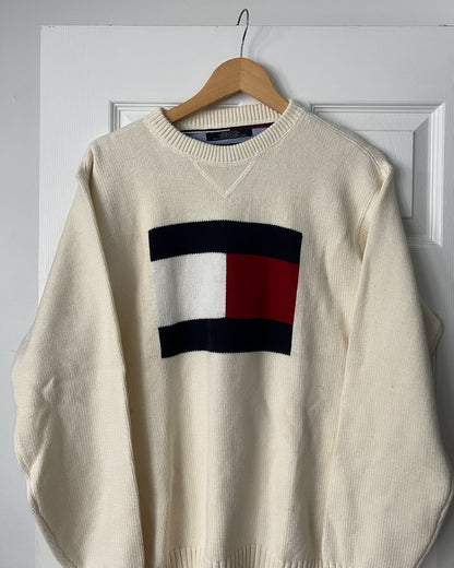 Tommy Hilfiger Cream Crewneck