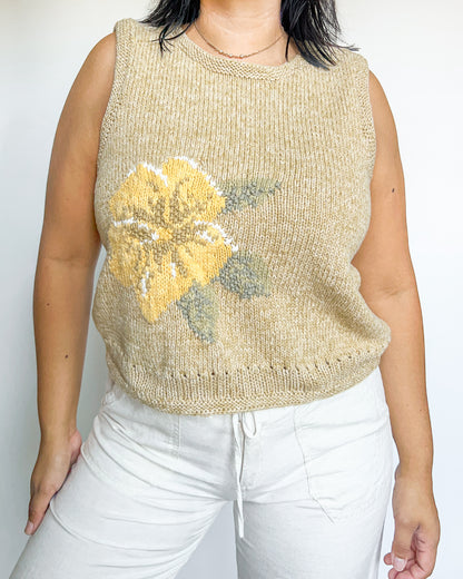Liz Claiborne Knitted Sleeveless Top