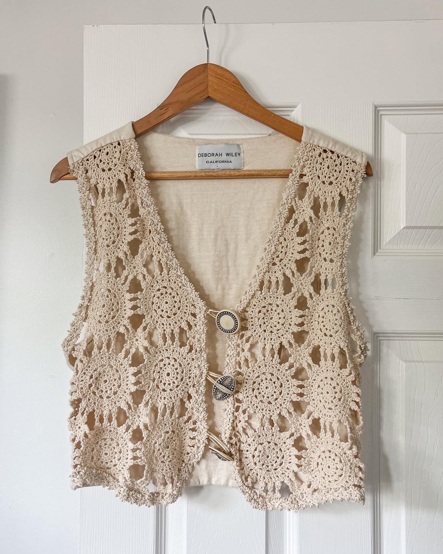 Vintage Crochet Vest