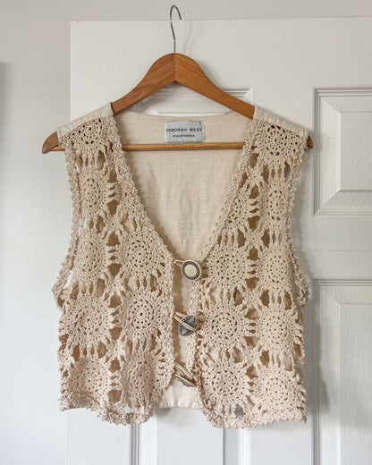 Vintage Crochet Vest