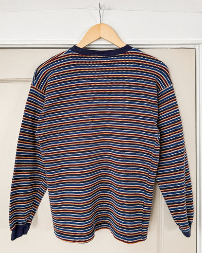 Vintage Striped Henley