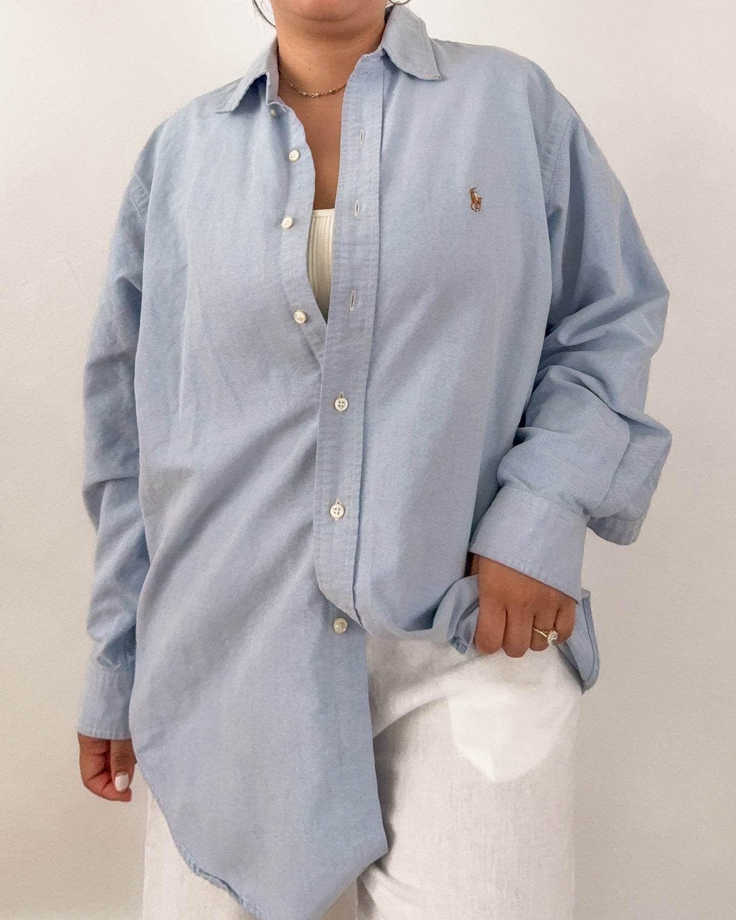Ralph Lauren Blue Classic Fit Shirt