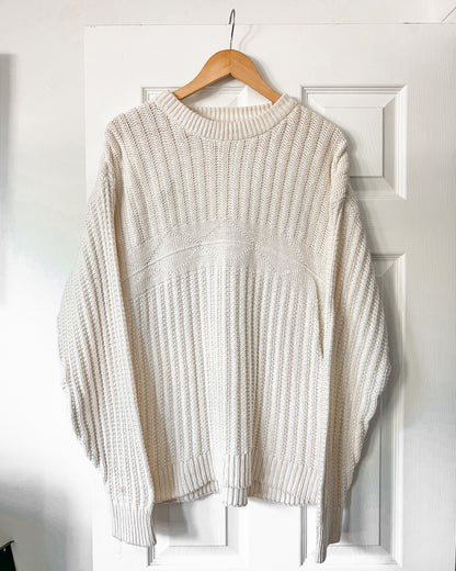 Ivy Club Cream Knitted Sweater