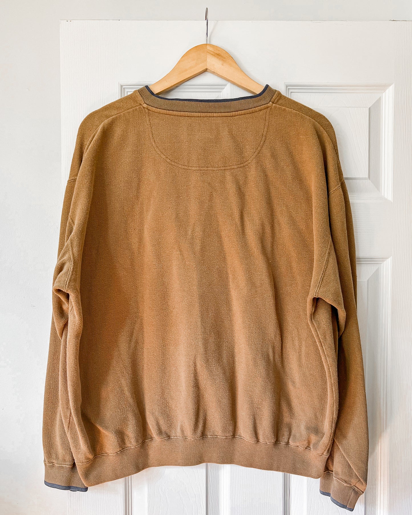 Golf Henley Embroidered Sweatshirt