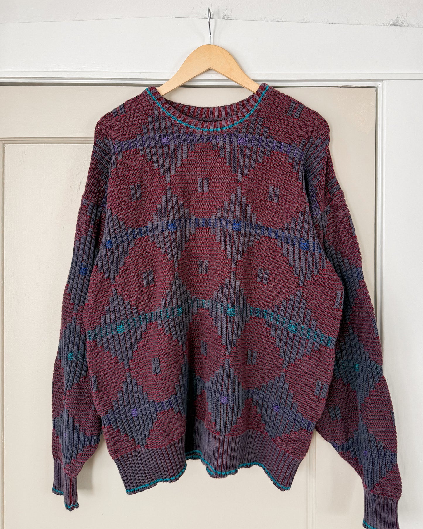Vintage Cotton Knitted Sweater