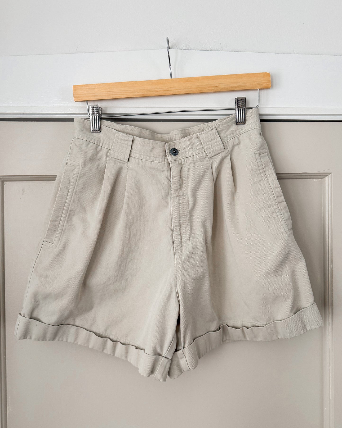 Liz Claiborne Pleated High Waist Shorts