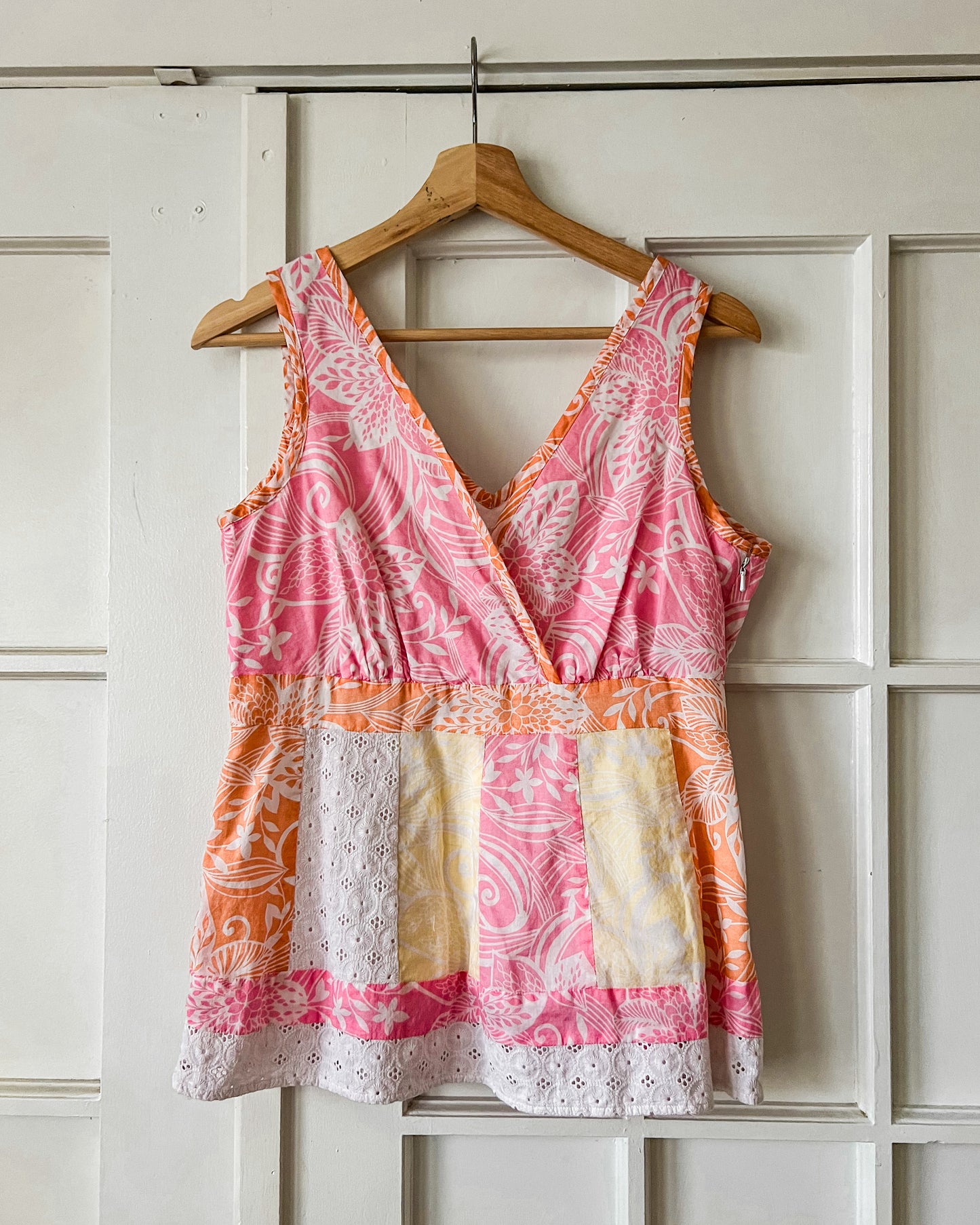 Pastel Multi Pattern Tank Top
