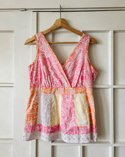 Pastel Multi Pattern Tank Top