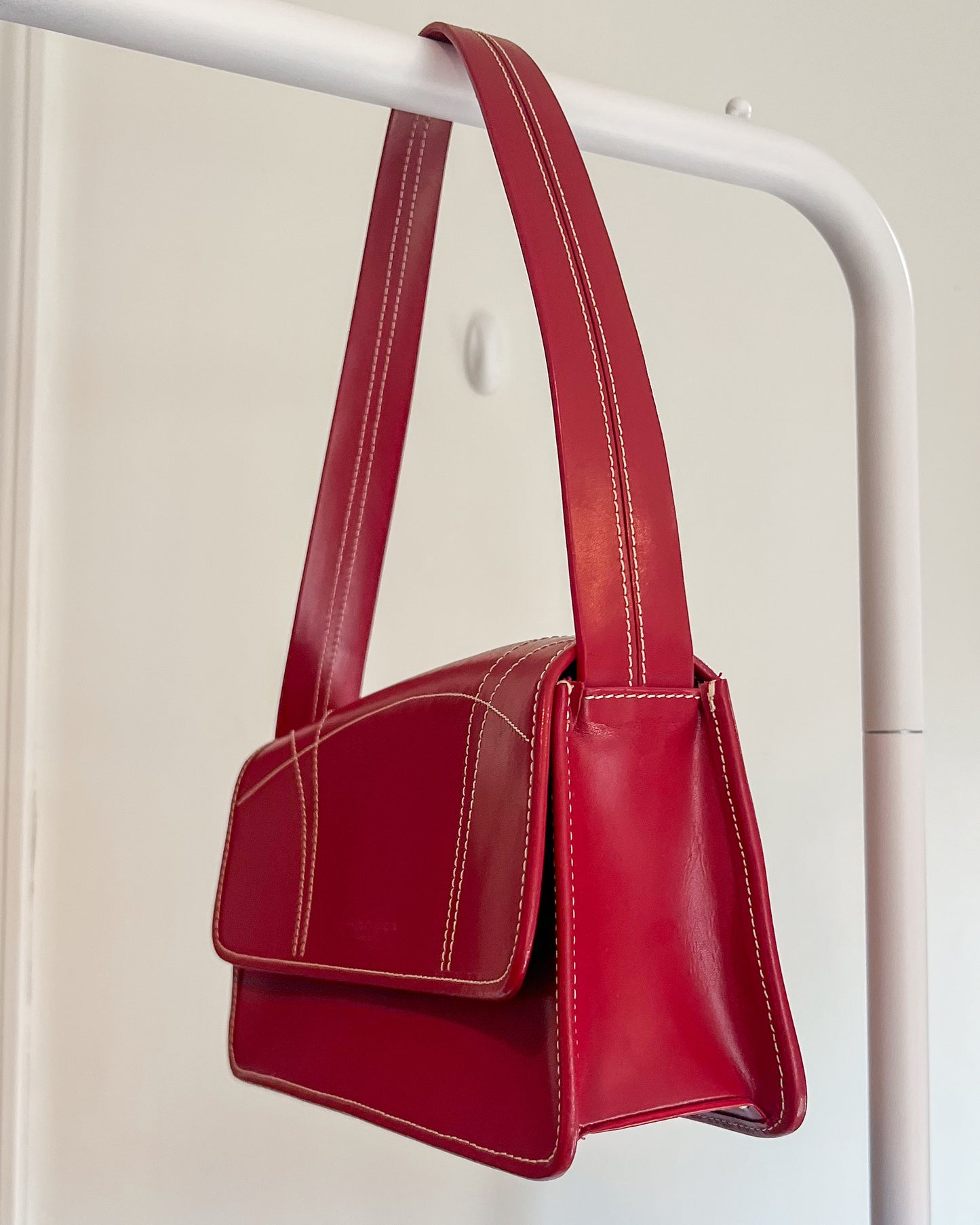 Reaction Red Shoulder Bag