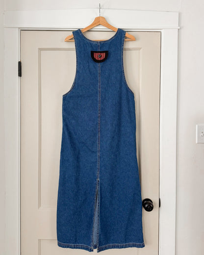 Vintage Denim Maxi Dress