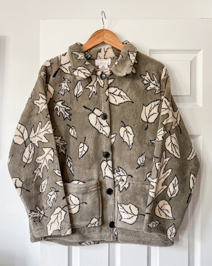 Fleece Leaf Jacket