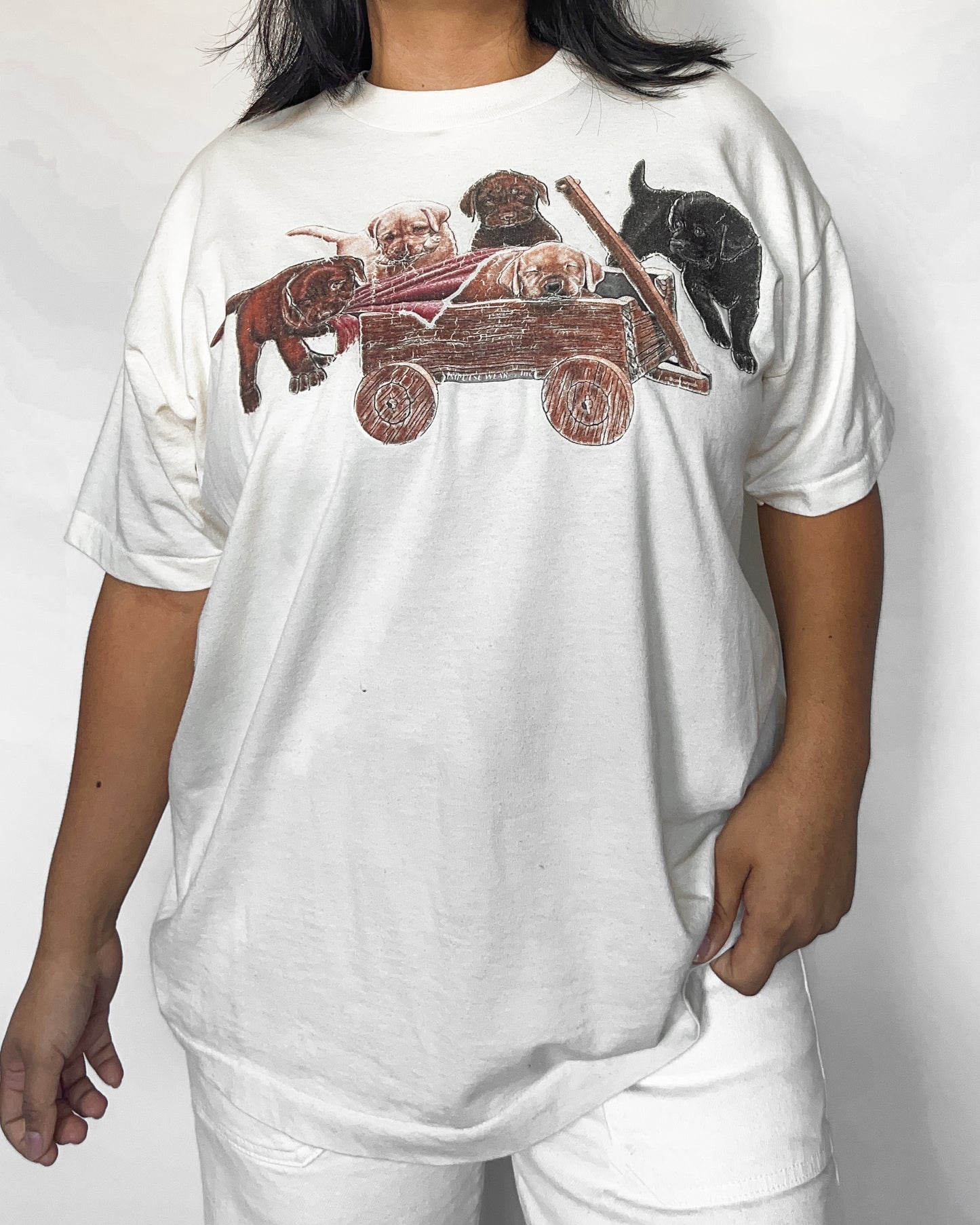 Puppy Graphic T Shirt