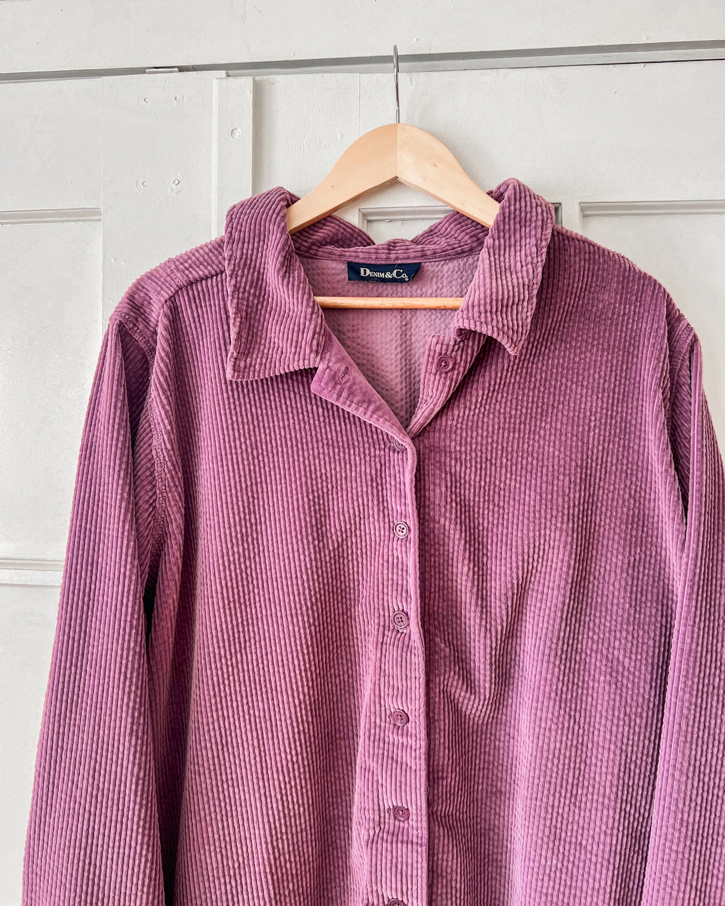 Purple Corduroy Shirt