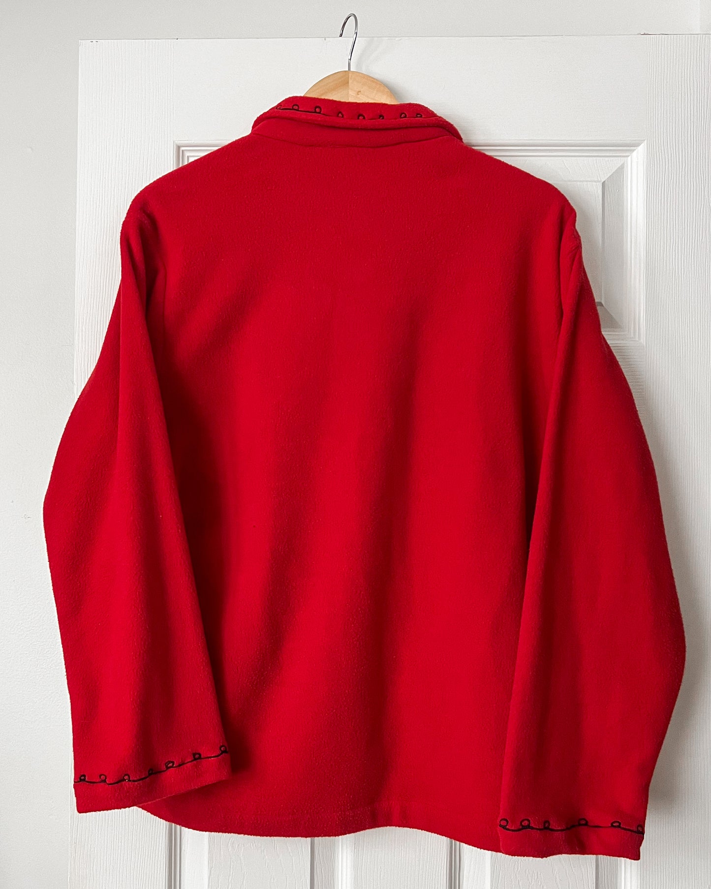 Cat Graphic Sherpa Jacket
