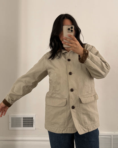 L.L. Bean Chore Coat Fish & Deer Lined