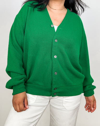 Green Cardigan