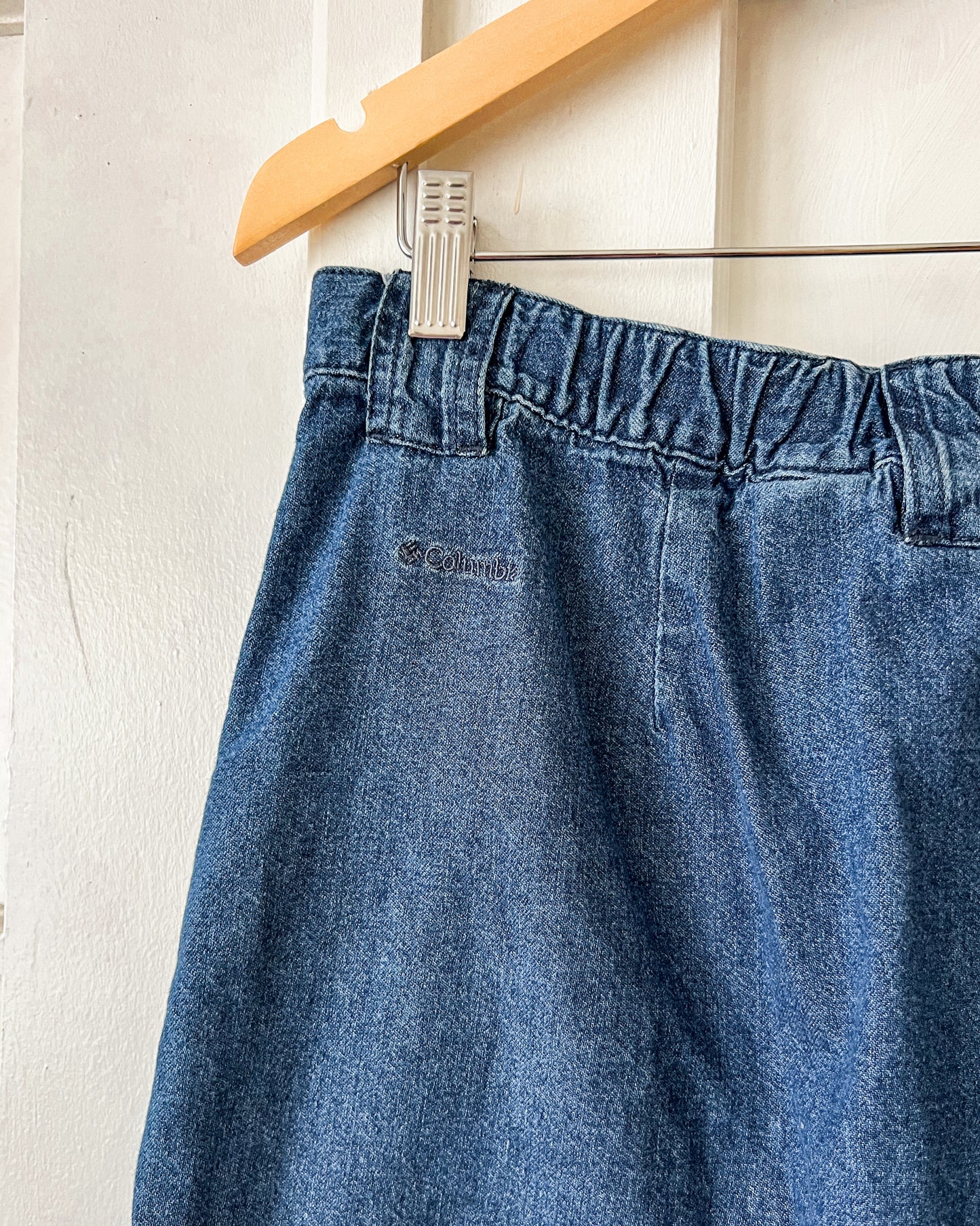 Denim Utility Skirt