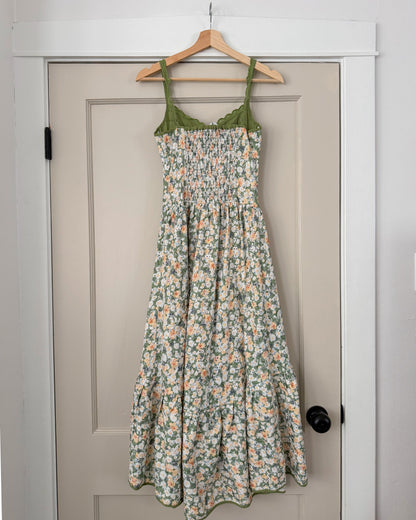 ASTR Green Floral Dress