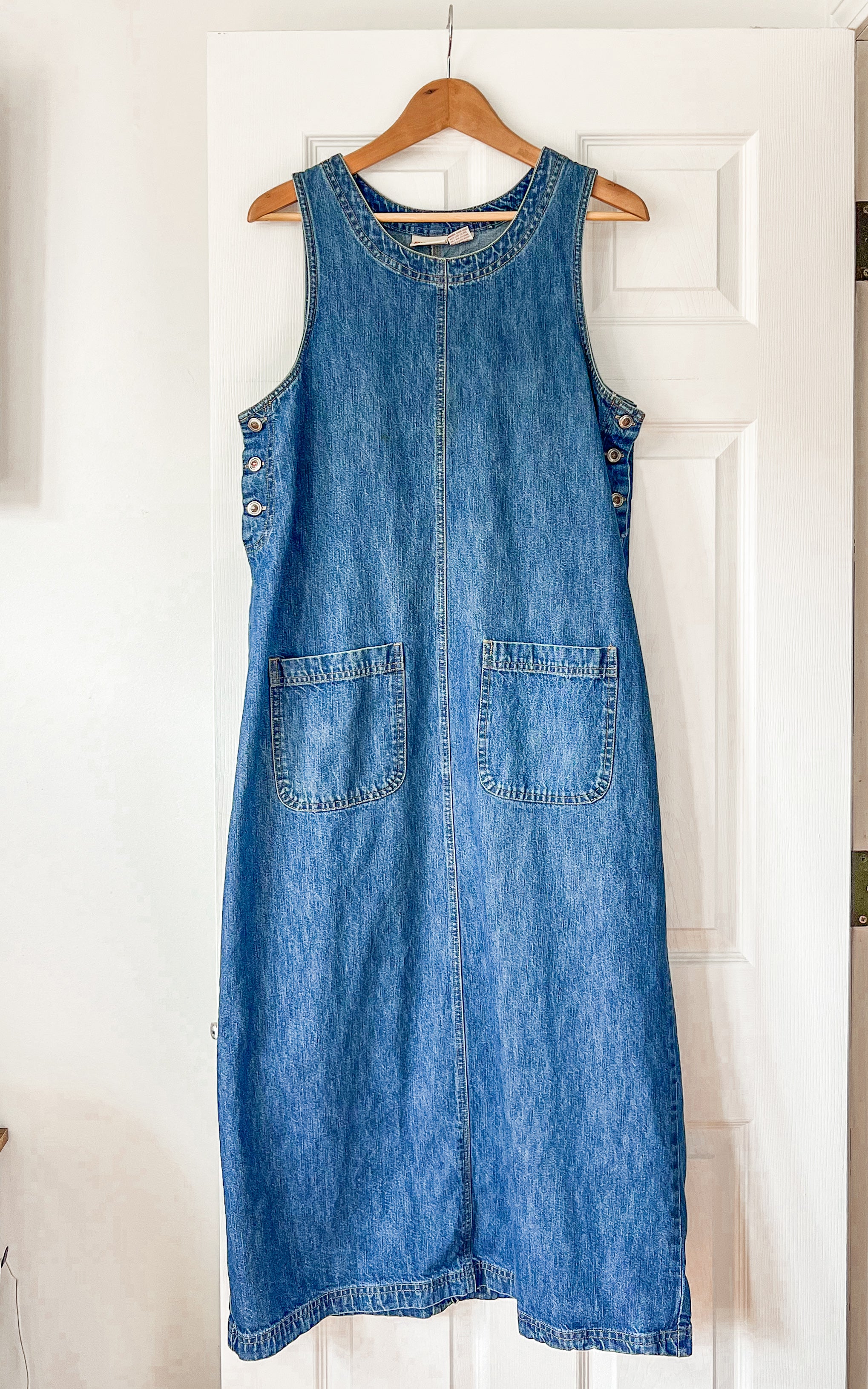 Crossroads Denim Maxi Dress – Sweet Old Finds