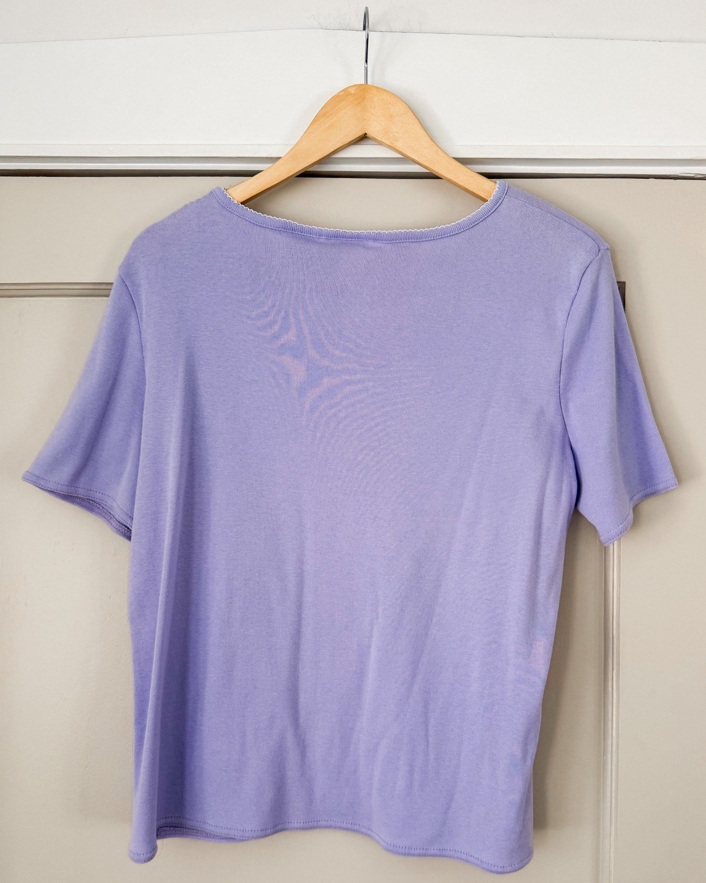 2000’s Lilac Floral T Shirt