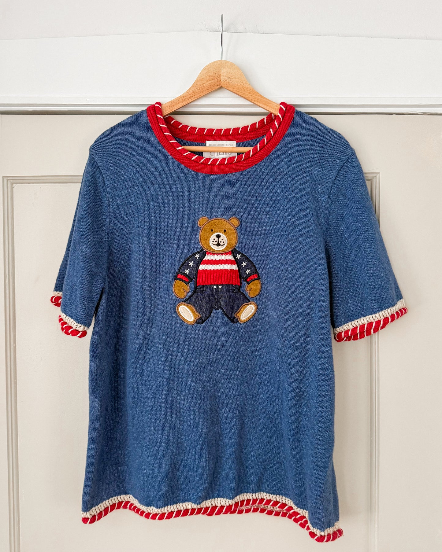 Vintage Bear Knitted Top
