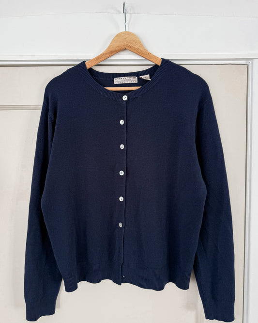 Navy Cardigan