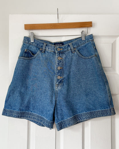 Honors High Rise Denim Shorts