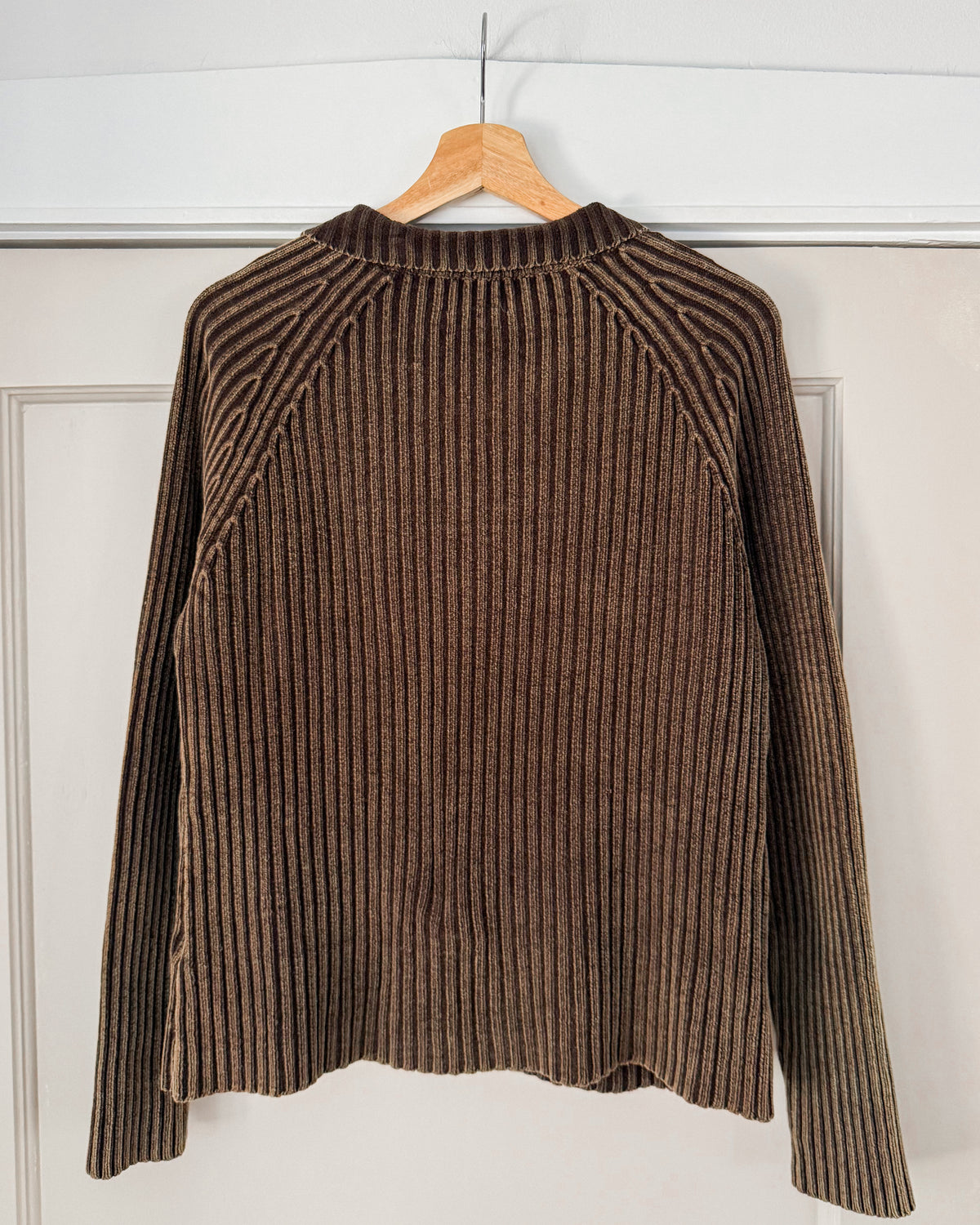 Y2K 2006 Brown Zip Up Sweater